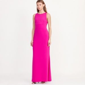 Lauren By Ralph Lauren Pink Cut-Out Back Crepe